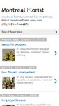 Mobile Screenshot of montrealflorist.unny.com
